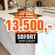 Häcker - Systemat Carrara Mattlack mit elektrischer Funktionsecke und Backofen-Microwellenkombination